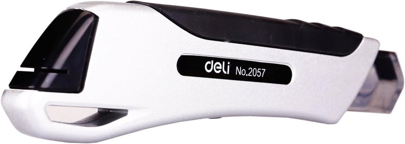 Deli E2057 Cutting Knife, Blade Size 18mm, Assorted Colors- Pack Of 02 - Image 3